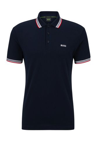 Boss Paddy Polo Shirt /white/red Size: SIZE M - BOSS Green - Modalova