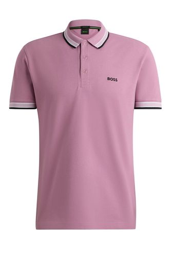 Boss Paddy Polo Shirt Light Pastel Purple Size: SIZE M - BOSS Green - Modalova
