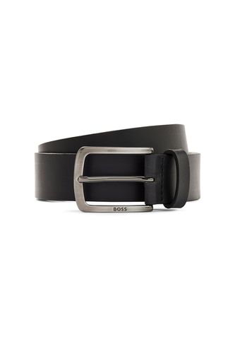 Boss Jor-metal-tip Leather Belt Black Size: UK 34 - BOSS Accessories - Modalova