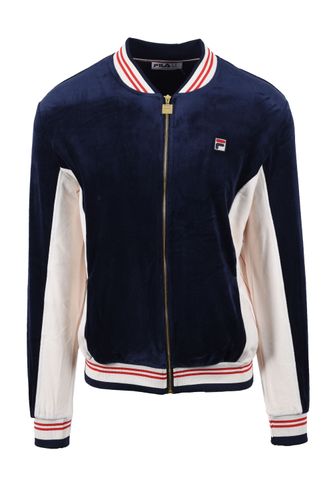 Miguel Track Jacket Navy/Red/White Size: SIZE M - Fila Vintage - Modalova