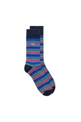 Shield Multistripe Socks Evening Size: 6-8 (40-42) - Gant - Modalova