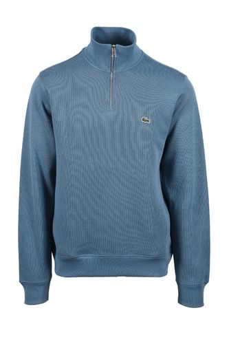 Half Zip Sweatshirt Limestone Size: SIZE 4 (M) - Lacoste - Modalova