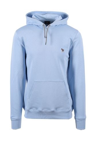 Reg Fit Zebra Logo Hoodie Light Blue Size: SIZE M - Paul Smith - Modalova