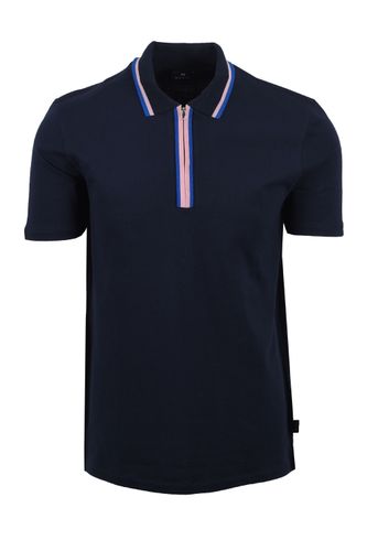 Reg Fit Half Zip Polo Dark Size: SIZE M - Paul Smith - Modalova