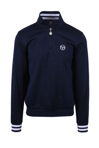 New Iceberg Half Zip Sweatshirt Maratime Blue/white Si - Sergio Tacchini - Modalova