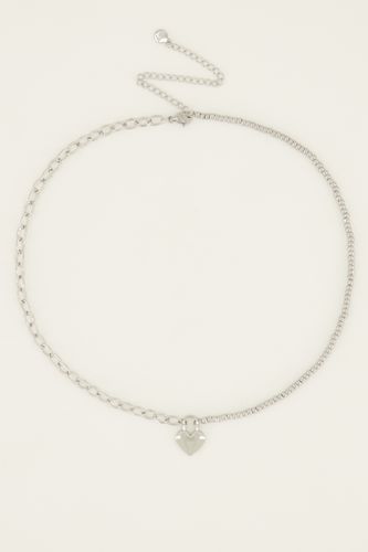 Halskette mit Herzschloss | - My jewellery - Modalova