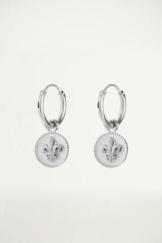 Round fleur-de-lis earrings | - My jewellery - Modalova