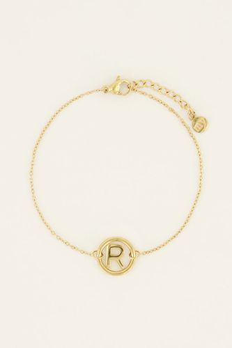 Armband mit Buchstaben in rundem Anhänger | - My jewellery - Modalova