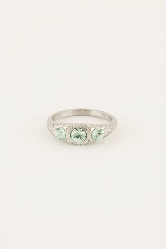 Triple mint leaves ring | - My jewellery - Modalova