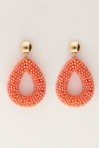 Statement-Ohrringe aus Koralle mit Steinen | - My jewellery - Modalova