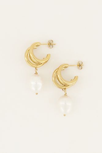 Dreiteilige Ohrringe mit Perlen | - My jewellery - Modalova