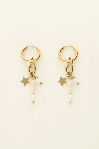 Ohrringe mit Stern und Perlen | - My jewellery - Modalova