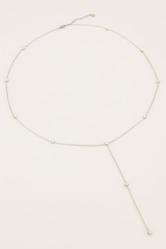 Halskette Y-Form mit Strasssteinen | - My jewellery - Modalova