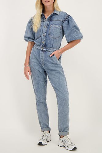 Hellblauer Denim-Jumpsuit | - My jewellery - Modalova