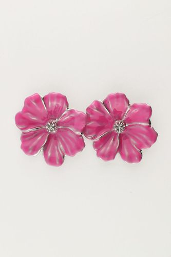 Insel Ohrstecker mit pinker Blüte | - My jewellery - Modalova