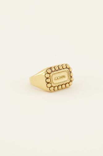 Bold Spirit Ring mit Amour-Charm | - My jewellery - Modalova