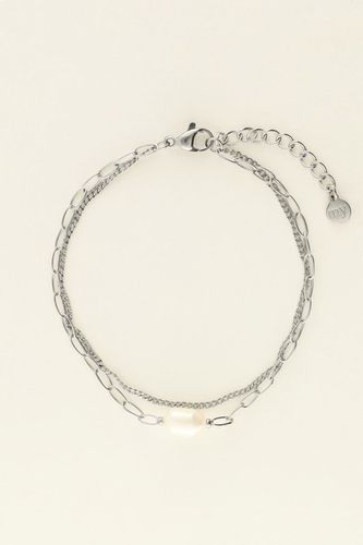 Armband mit Gliedern und Perlen | - My jewellery - Modalova