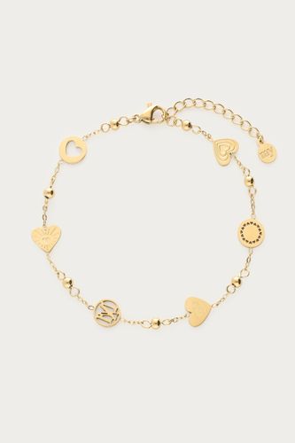 Armband mit Herzen und Tupfen | - My jewellery - Modalova