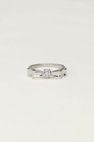 Ring mit Schleife und transparentem Stein | - My jewellery - Modalova