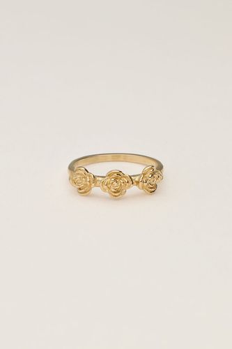 Vintage Ring mit drei Rosen | - My jewellery - Modalova