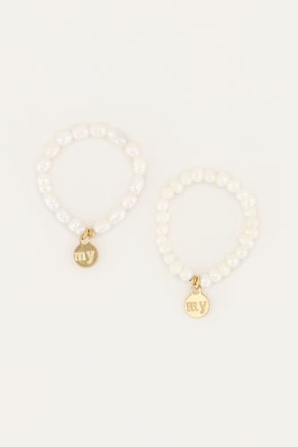 Stretch-Ring-Set mit Perlen | - My jewellery - Modalova