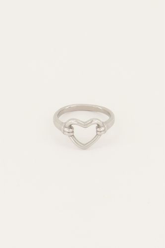 Shapes Ring mit offenem Herz | - My jewellery - Modalova