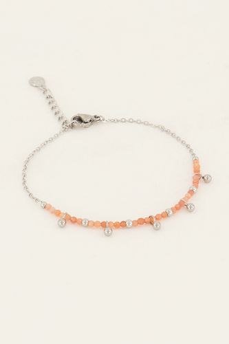 Vintage-Armband mit orangefarbenen Perlen und Kugeln | - My jewellery - Modalova