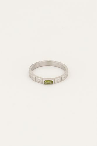 Vintage Ring grünes Rechteck | - My jewellery - Modalova