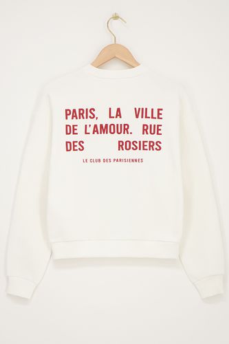 Weißer Pullover"Paris la ville"| - My jewellery - Modalova