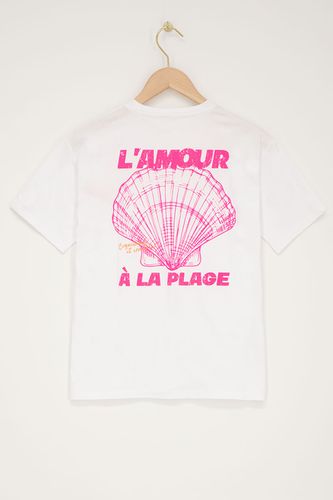 T-Shirt mit rosa''L'amour a la plage''| - My jewellery - Modalova