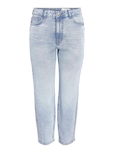 Nmmoni Cropped High Waisted Straight Fit Jeans - Noisy May - Modalova