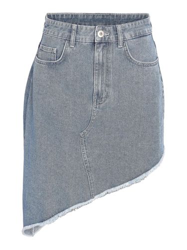 Asymmetric Denim Skirt - Noisy May - Modalova