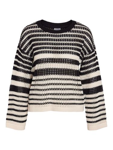 Striped Knitted Pullover - Noisy May - Modalova