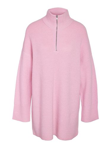 Longline Knitted Pullover - Noisy May - Modalova