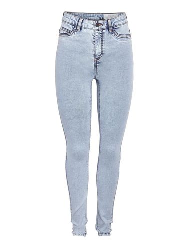 Nmcallie High Waisted Skinny Fit Jeans - Noisy May - Modalova
