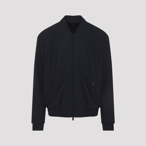 Blouson Jacket Polyamide Elastane - Men - Giorgio Armani - Modalova