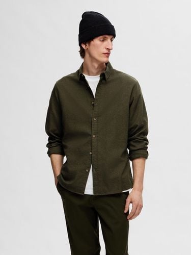 Flannel Overshirt - Selected - Modalova