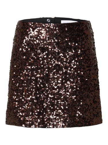 Sequin Mini Skirt - Selected - Modalova