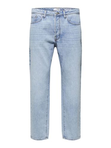 Light Wash Tapered Fit Jeans - Selected - Modalova
