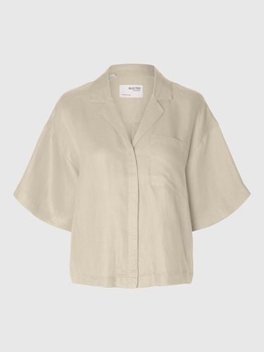 Boxy Short Sleeved Shirt - Selected - Modalova