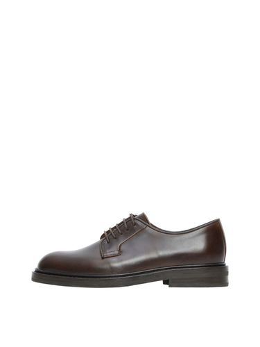 Leather Blucher Shoes - Selected - Modalova