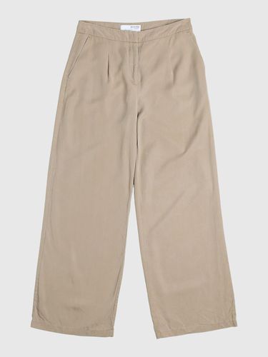 Cintura Media Ancho Lyocell Tencel™ Pantalones - Selected - Modalova
