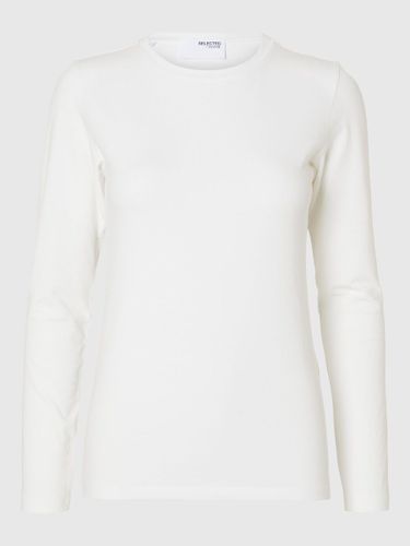 Mangas Largas Camiseta - Selected - Modalova