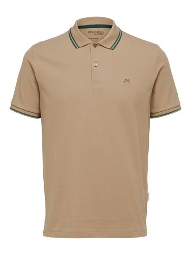 Prenda De Manga Corta Polo - Selected - Modalova