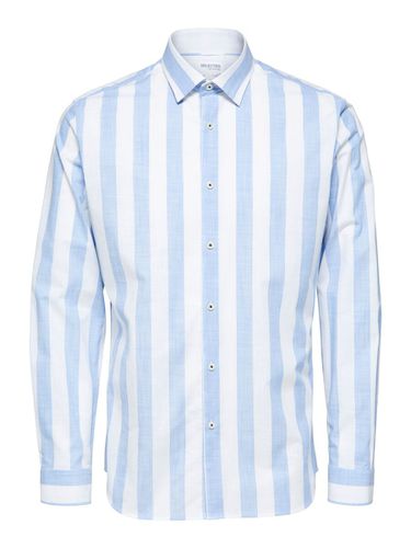 Striped Long Sleeved Shirt - Selected - Modalova