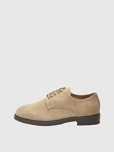 Suede Derby Shoes - Selected - Modalova