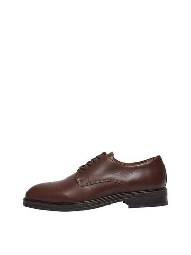 Leather Derby Shoes - Selected - Modalova