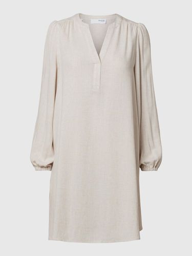 Long-sleeved Mini Dress - Selected - Modalova