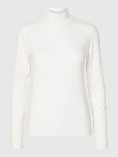 Basic High Neck Long Sleeved Top - Selected - Modalova