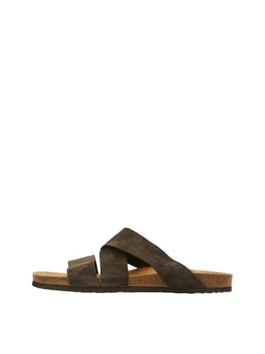 De Cuero Chanclas - Selected - Modalova